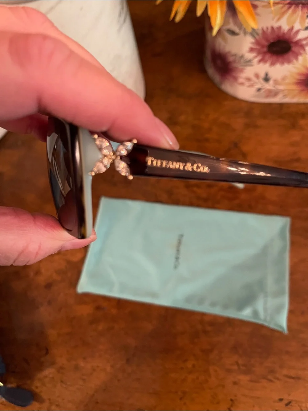 Tiffany & Co. Women's Tortoiseshell Frames